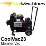 23 hp insulation removal vacuum
