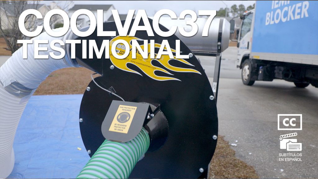 CoolVac 37 On-Site Testimonial with Tempblocker Insulation Company