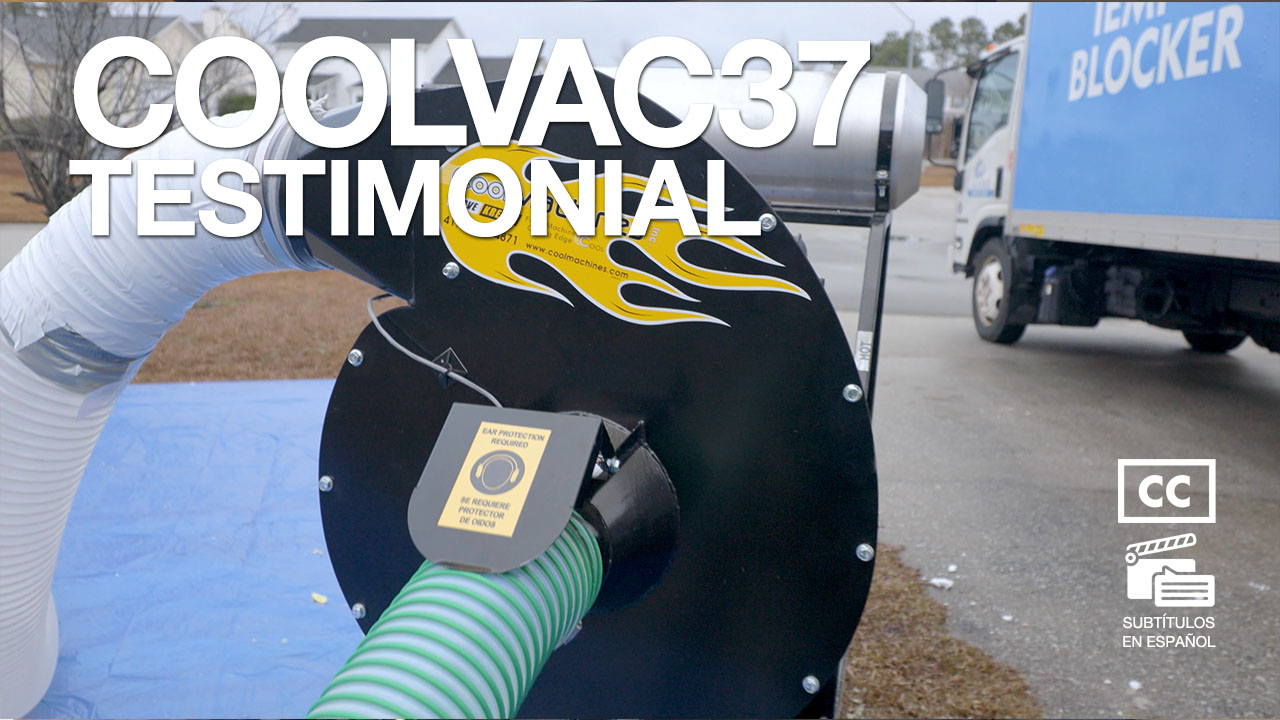 CoolVac 37 On-Site Testimonial with Tempblocker Insulation Company
