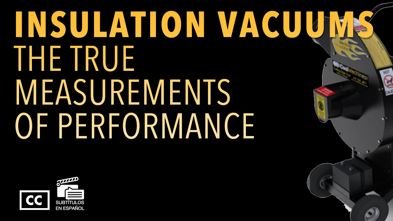 Insulation Vacuums: Measuring the True Performance