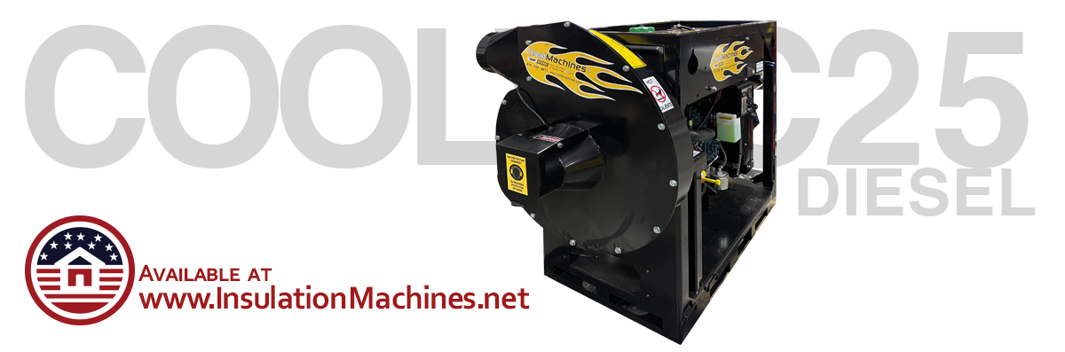 CoolMachines Cool Vac25 Diesel Insulation Vacuum