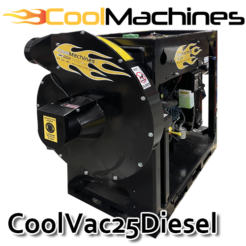 insulation vacuum diesel Kubota 25hp Cool Machines