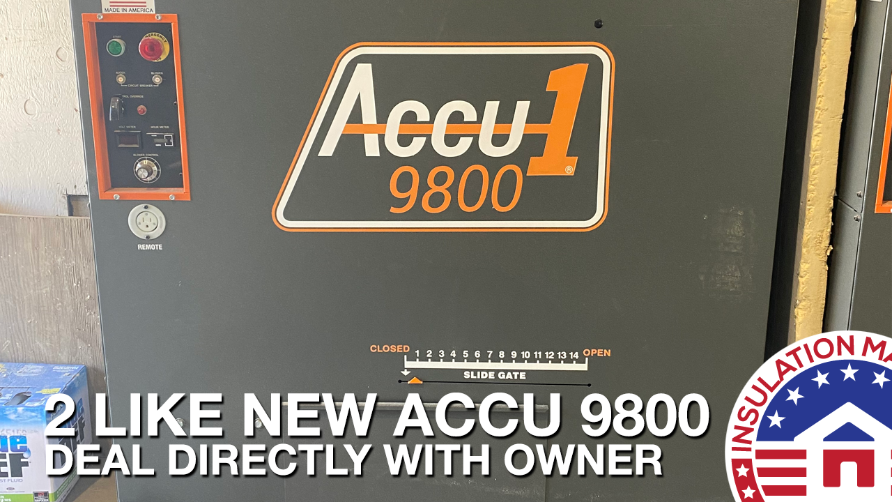 Accu 9800 Blowing Machines, Never Used