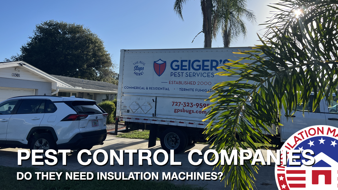 Insulation Machines for Pest Control Companies: Geiger’s Pest Control Services