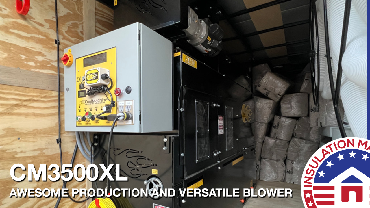 CM3500XL Insulation Blower by Cool Machines: Powerful All-Arounder