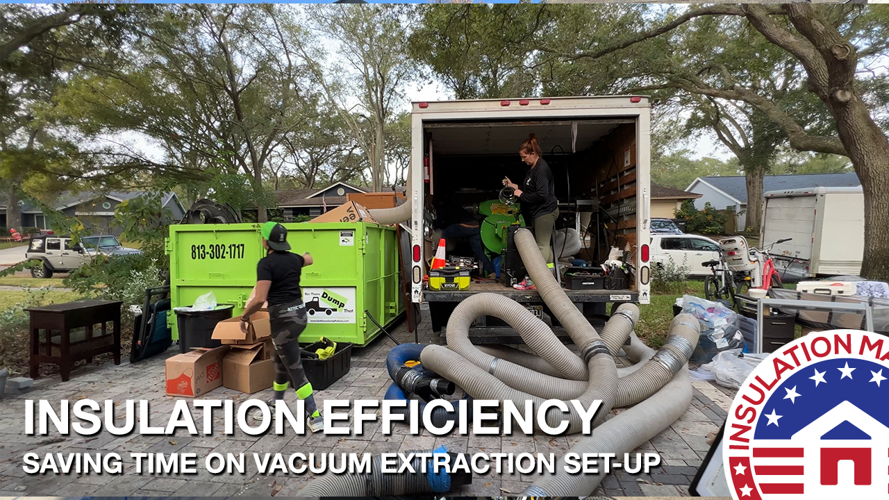 Insulation Jobsite Efficiency Series: Setting up on Vacuum Extraction