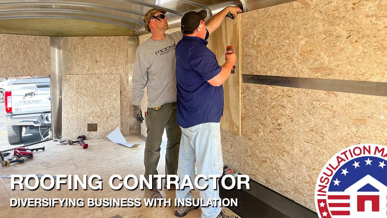 Roofing Contractor Starts Insulation Business with CM2400 Insulation Machine