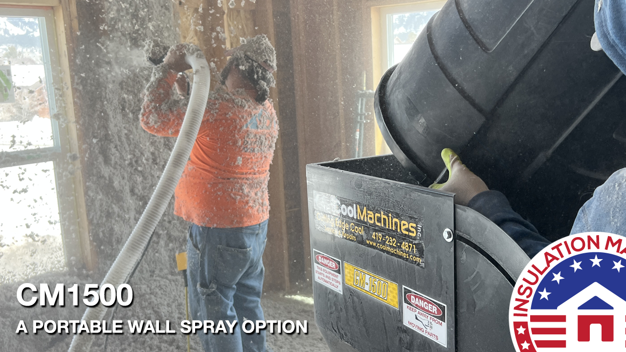 CM1500 Wall Spray Cellulose, Afton, Wyoming: A trip back into history