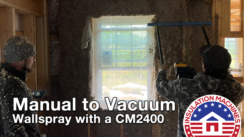 Upgrading from Manual Wall Spray Insulation Recovery to a Hopper Extension Vacuum Hood with a CM2400