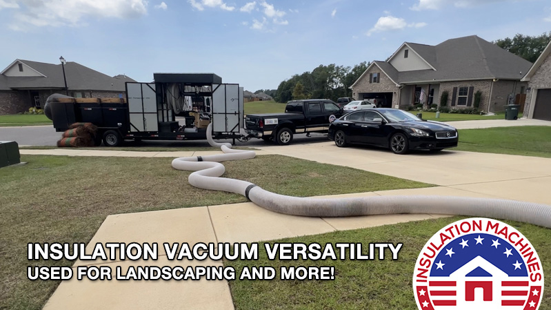 Insulation Vacuum Can be Used in the Landscaping Industry