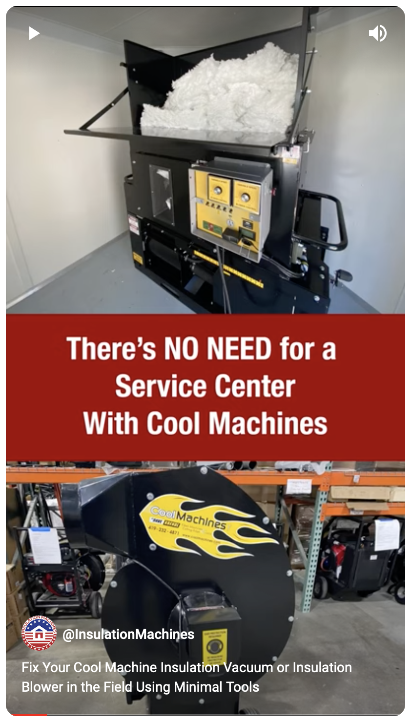 No need for a Service Center with a Cool Machine