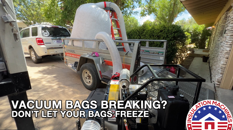 Are Your Insulation Vacuum Bags Breaking? Freezing Temperatures will Damage Them
