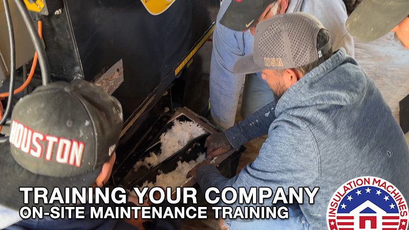 Training Your Crew to Maintain an Insulation Blowing Machine